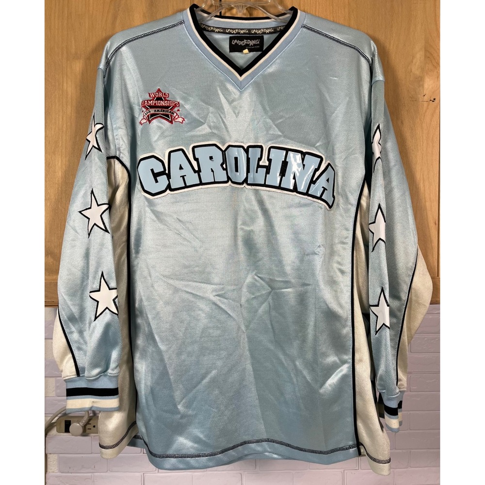 Underdawg Jersey Mens Large Blue Carolina World Championships All American 02